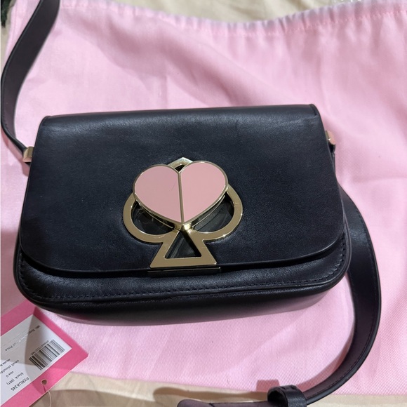 KS Emerald black & pink Nicola Twist Lock
Medium crossbody/shoulder bag NEW - Picture 10 of 16